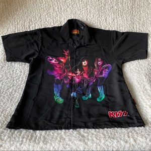 RARE VTG Dragonfly KISS Reunion Tour Pose Shirt